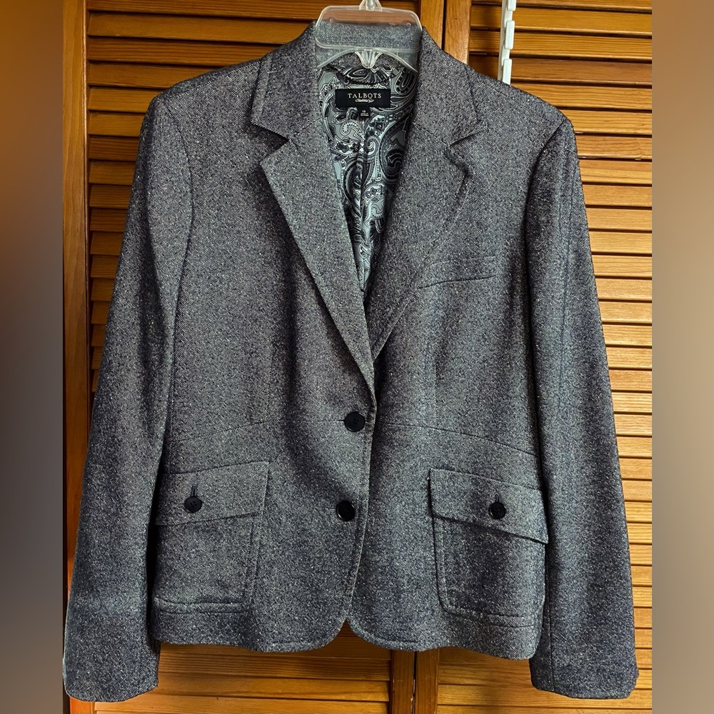 Talbots 2-button Blazer Sz 12